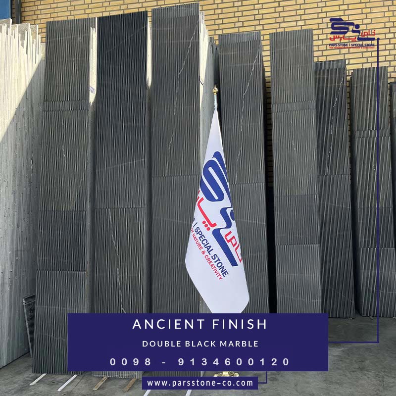 Double Black Ancient Finish