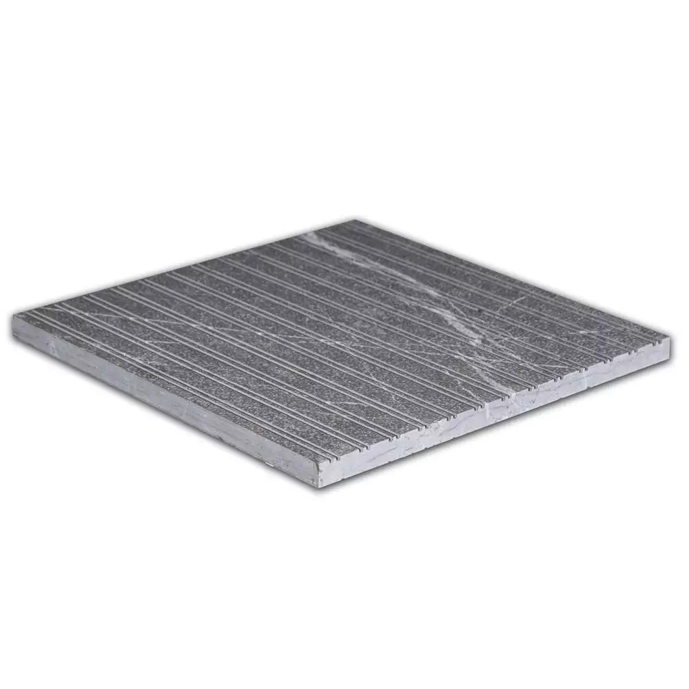 Double line Pietra gray marble
