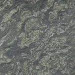 Brushed Bush Hammered Green Granite