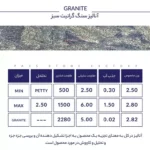 Brushed Bush Hammered Green Granite