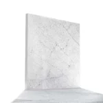 Brushed Bush Hammered Neyriz White Marble