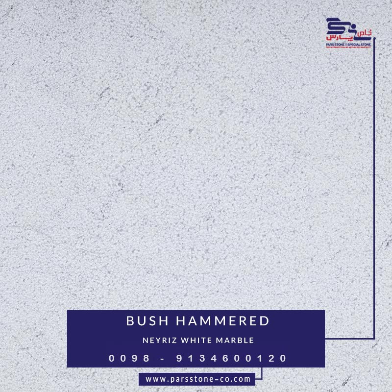 Bush Hammered Neyriz Stone