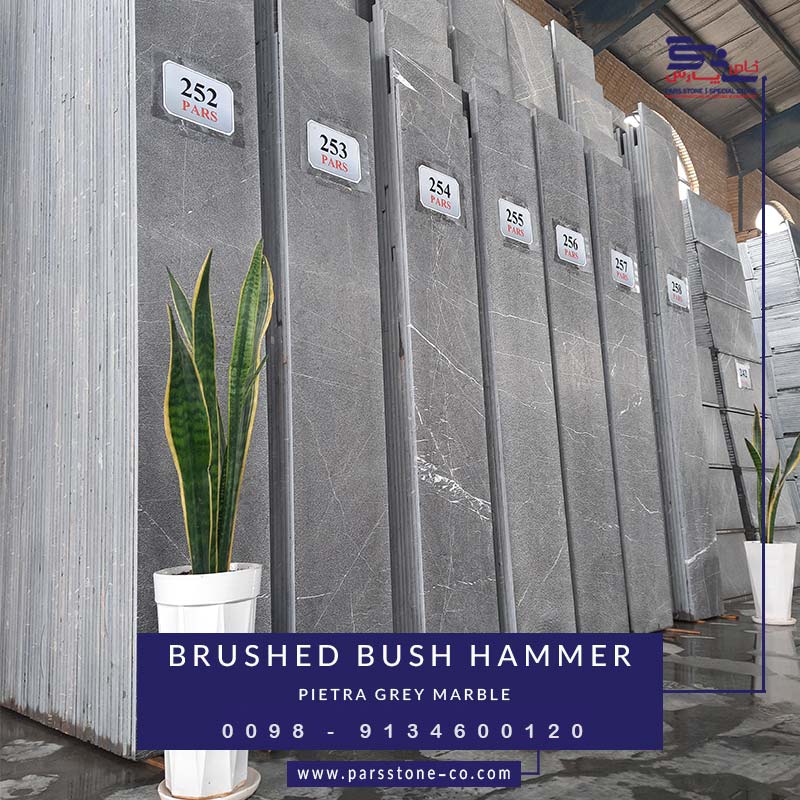 type of pietra gray marble