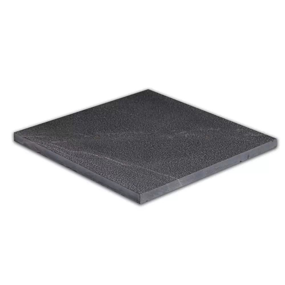 Brushed Bush-Hammered Double-Black Marble A1