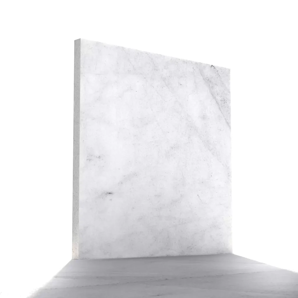 Sandblasted Neyriz White Marble