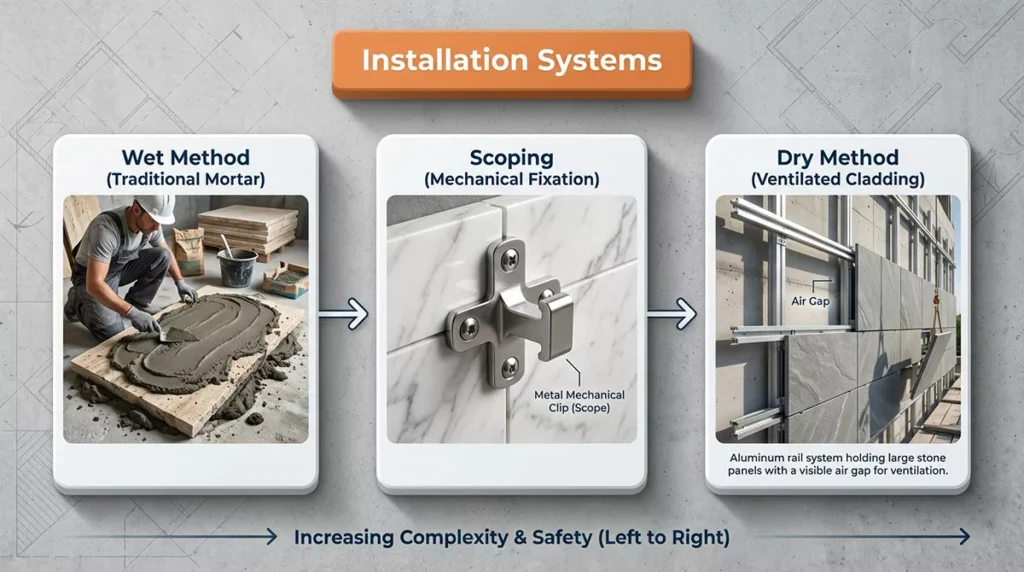 Installation Systems: Wet vs. Dry