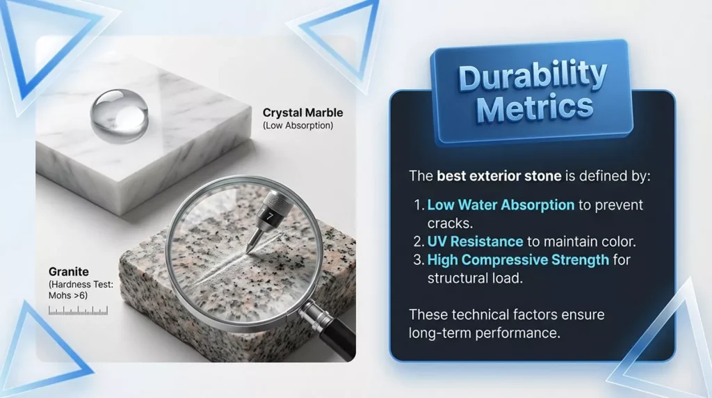 Essential Technical Characteristics for Exterior Stone