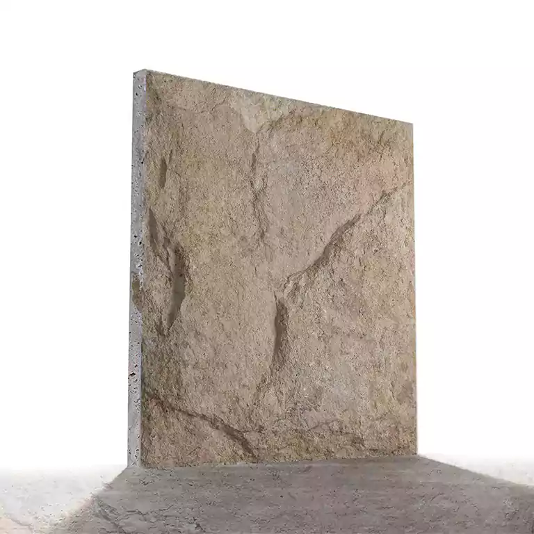 Cream Rock Face Travertine