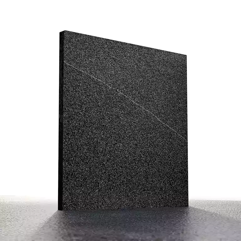 Natanz Black Granite Brushed Bush Hammered A+
