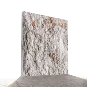 White Marble Rock Face