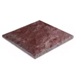 Red Travertine Rock Face