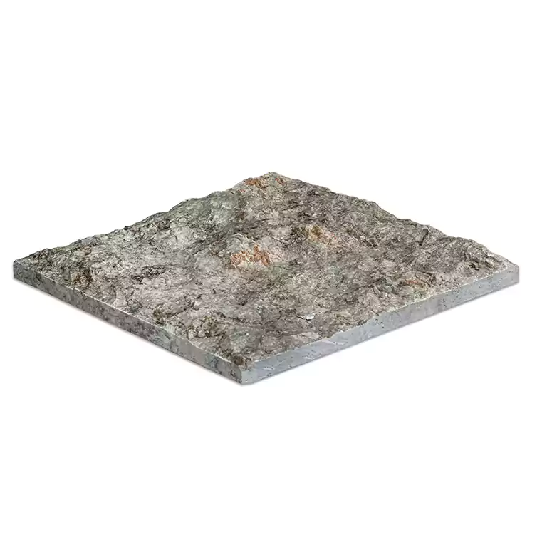 Silver Rock Face Marble