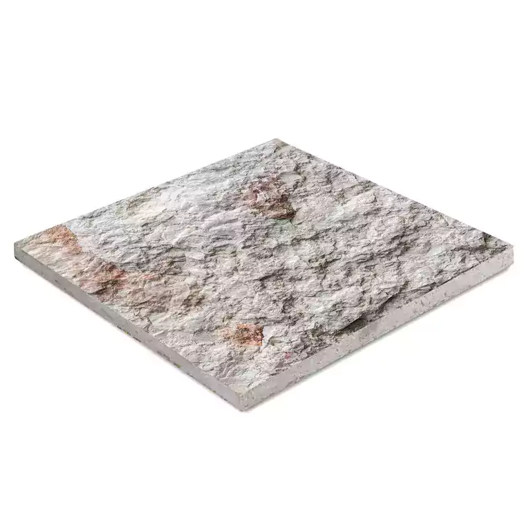 White Marble Rock Face