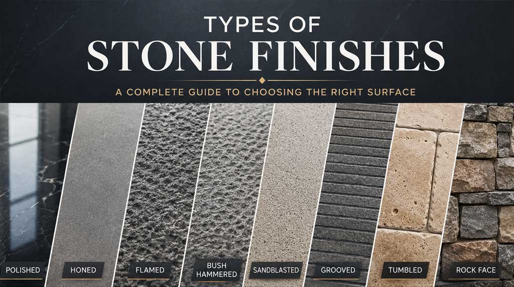 16 Types of Stone Finishes: A Complete Guide