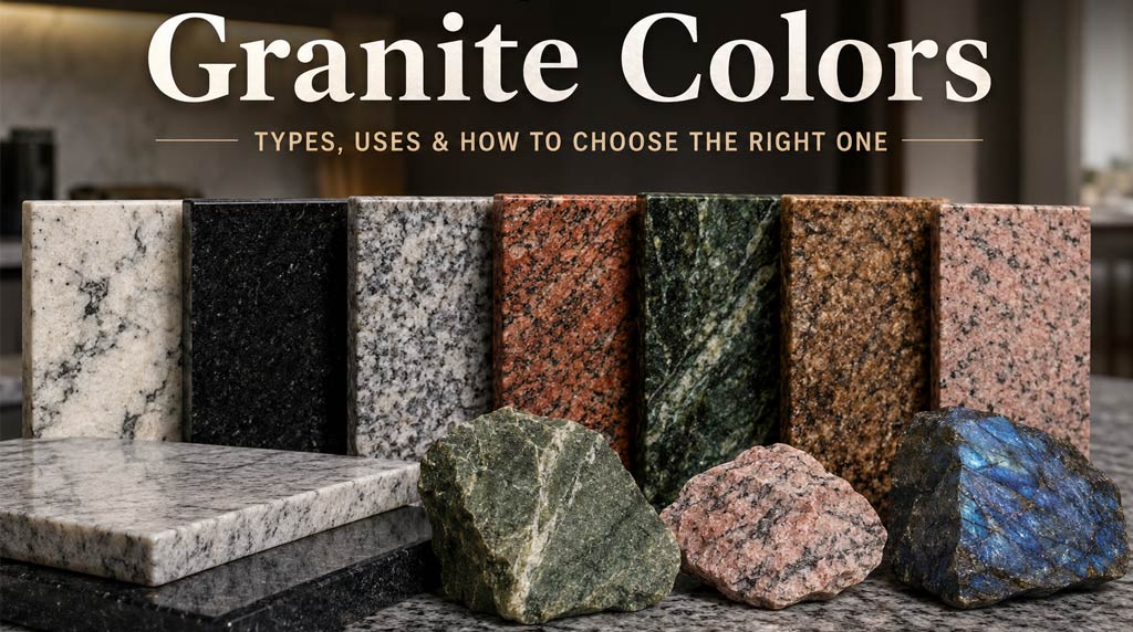 8 Different Granite Colors: A Complete Guide to Choosing Yours