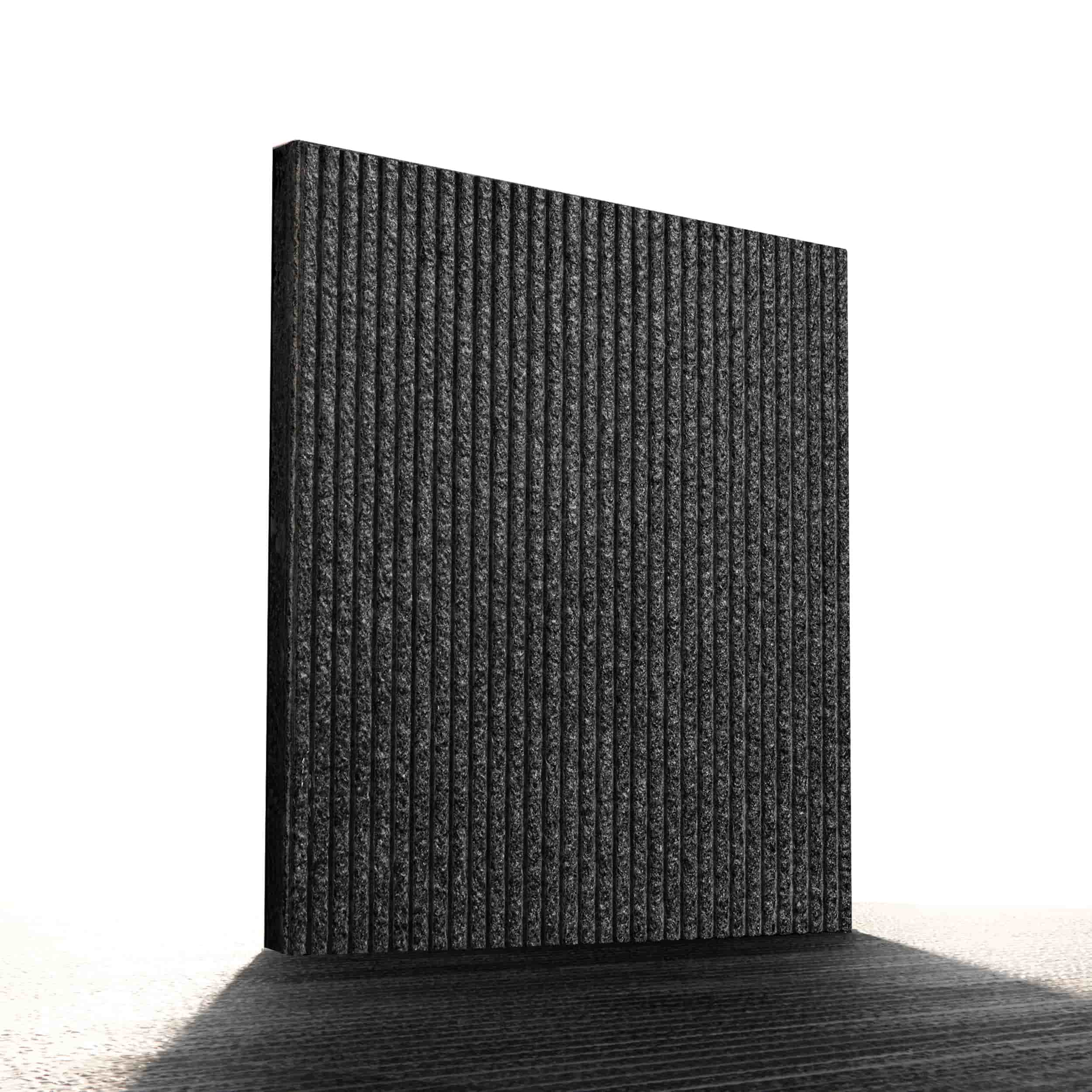 Natanz black granite stone CUT BRUSHED A+ new سنگ گرانیت مشکی نطنز کات براش سورت A+